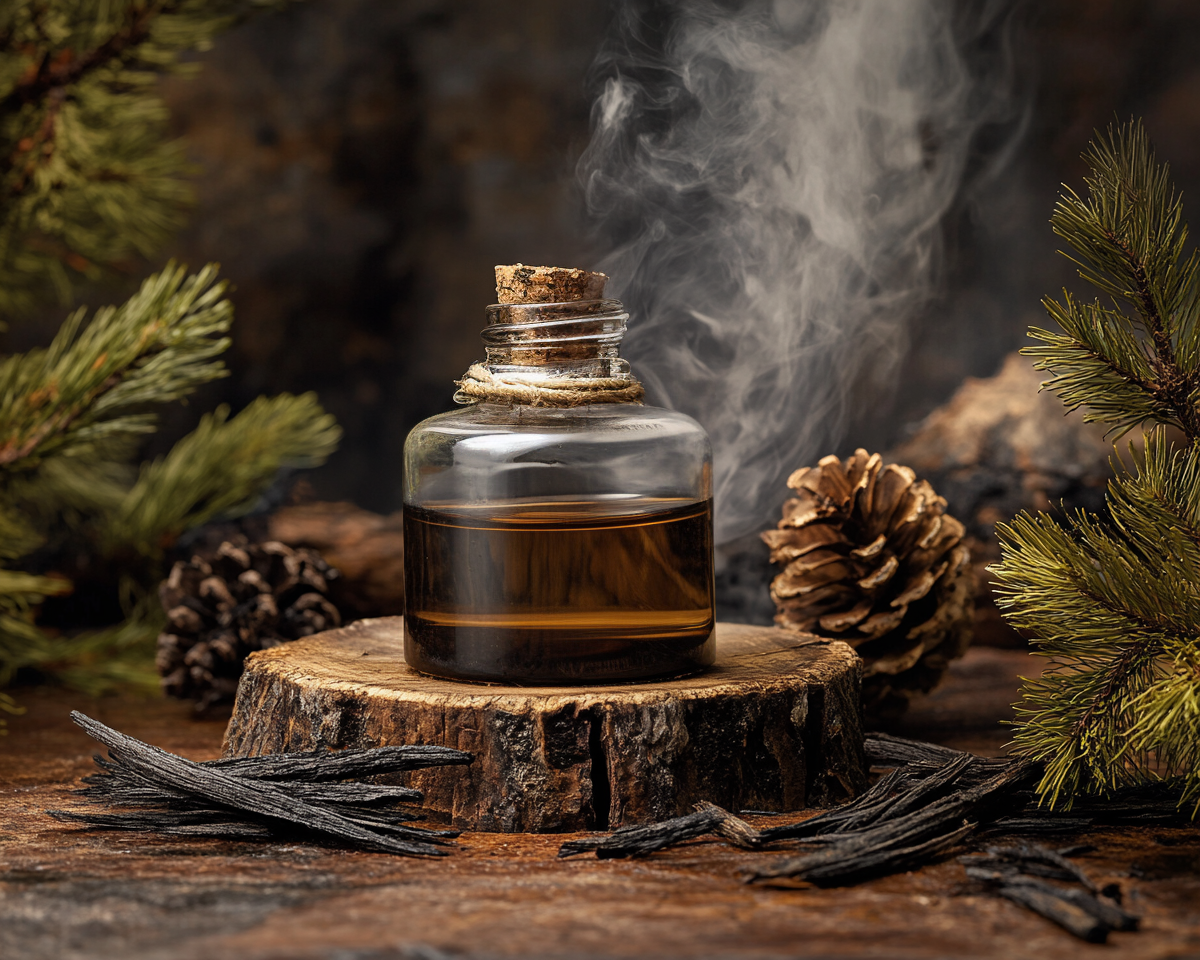 الدخان والصنوبر