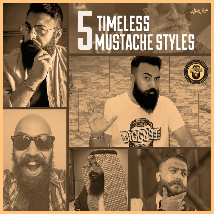 5 Timeless Mustache Styles