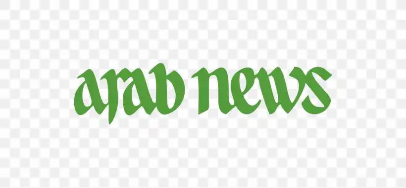 Green ’arab news’ logo.