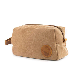 Men’s Travel Bag - Canvas Brown - Travel Bags